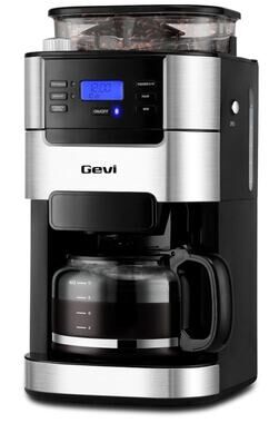 Gevi 10-Cup Coffee Maker w/ Burr Grinder Programmable Brew New Open Box